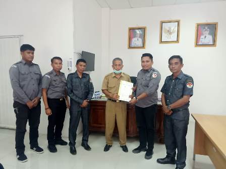 Bawaslu Buton Serahkan Usulan  RAB Dana Hibah Pilkada serentak 2024