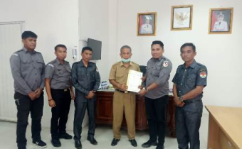 Bawaslu Buton Serahkan Usulan  RAB Dana Hibah Pilkada serentak 2024